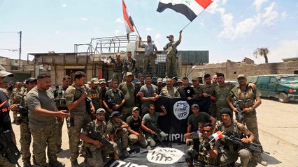 [شاهد] احتفال الجيش العراقي بتحرير الموصل