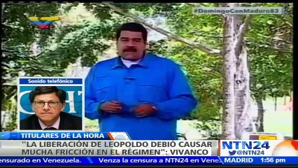 Director de HRW en entrevista a NTN24: Con medidas para Leopoldo López, el Gobierno busca “oxígeno” y “confundir”