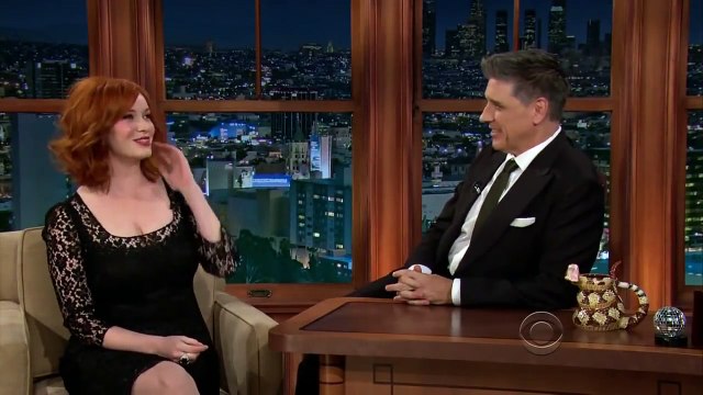 Christina Hendricks Perved On by Craig Ferguson