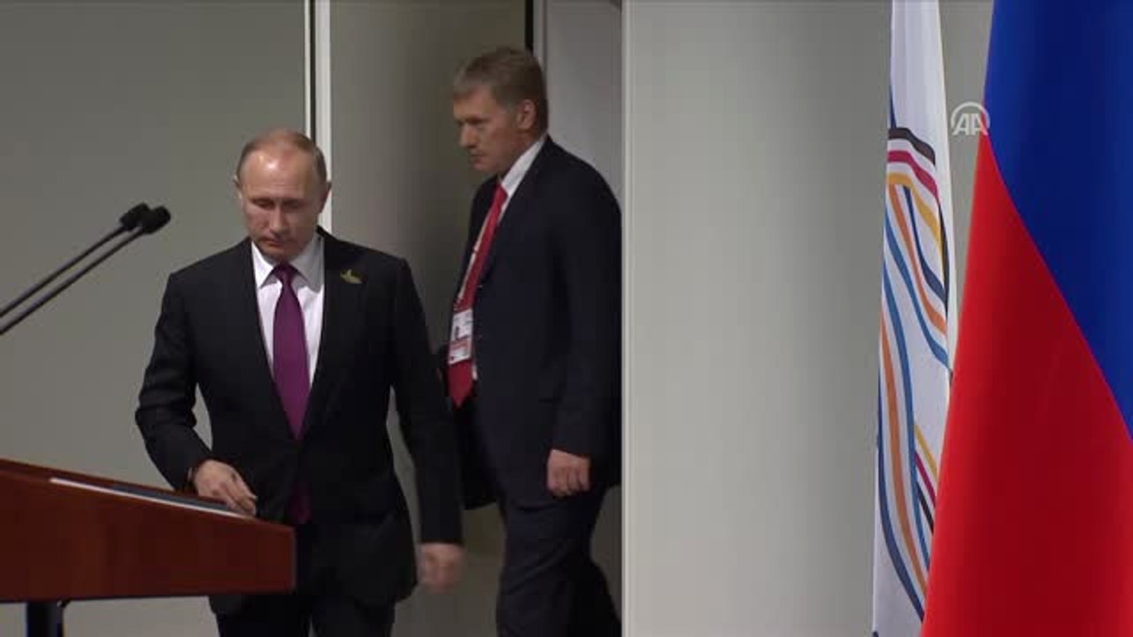 G20 Liderler Zirvesi - Rusya Devlet Başkanı Putin - Hamburg