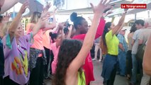 Lorient. Un flash mob interquartiers aux halles de Merville