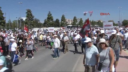 Adalet Yürüyüşünde 24'üncü Gün Sona Erdi 2