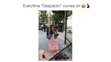 Elle doit danser dès qu'elle entend "Despacito" la chanson de Fast and Furious !