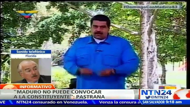 Leopoldo López sigue siendo un preso político : Expresidente de Colombia Andrés Pastrana