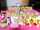 WHO'S CUTER AGNES GRU OR GIDGET MINNIE MOUSE MAX TSLOP ROCHELLE GOYLE Toys Kids Video MONSTER HIGH DESPICABLE ME 3 THE S