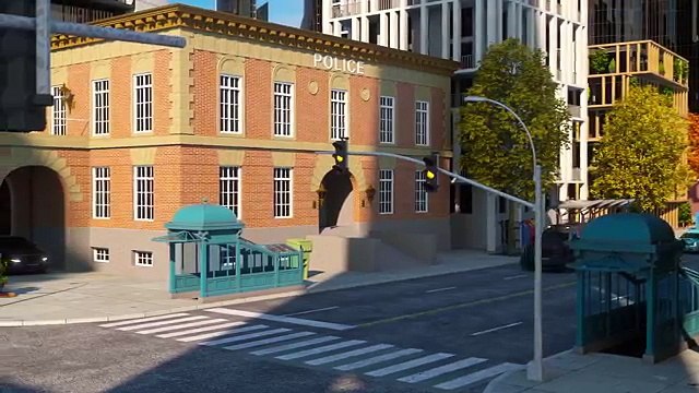 Sargento Cooper, la Patrulla de Policía 2 (SPANISH)- Verdaderos Héroes de Ciudad - Videos para niños