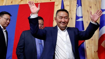 Mongolia's news president, the martial arts star