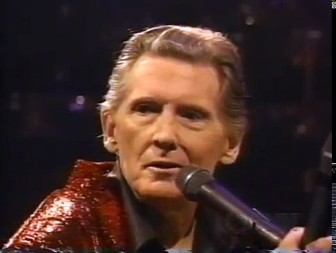 JERRY LEE LEWIS THE OLD RUGGED CROSS & CHANTILLY LACE (80)