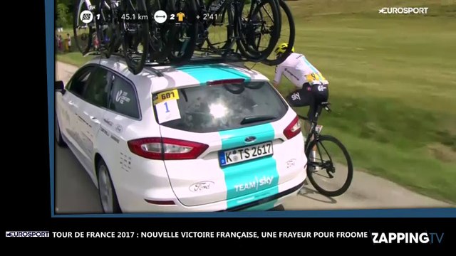 Tour de France 2017 : Nouvelle victoire française, grosse frayeur pour Christopher Froome (Vidéo)