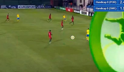 Viktor Gyokeres GOAL HD - Portugal U19 0-1 Sweden U19 08.07.2017