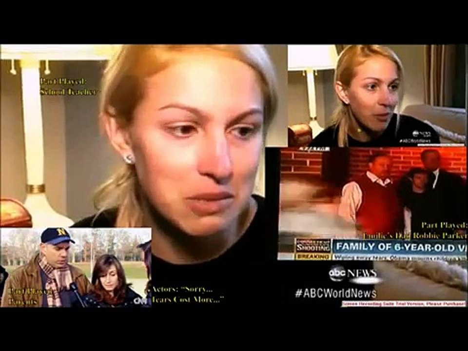 Tearless Actors for Sandy Hook US Government Operations Fidelity, Bravery and Integrity (FBI)