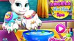En marcas Niños para Angela gato del gatito salón de manicura spa juego de dibujos animados Angela