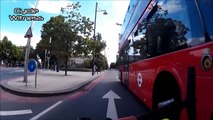 Cyclist Takes Revenge on Aggressive Bus driver (Beeps   Close Pass)