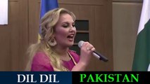 Kamaliya  Russian Singer Singing  Dil Dil Pakistan