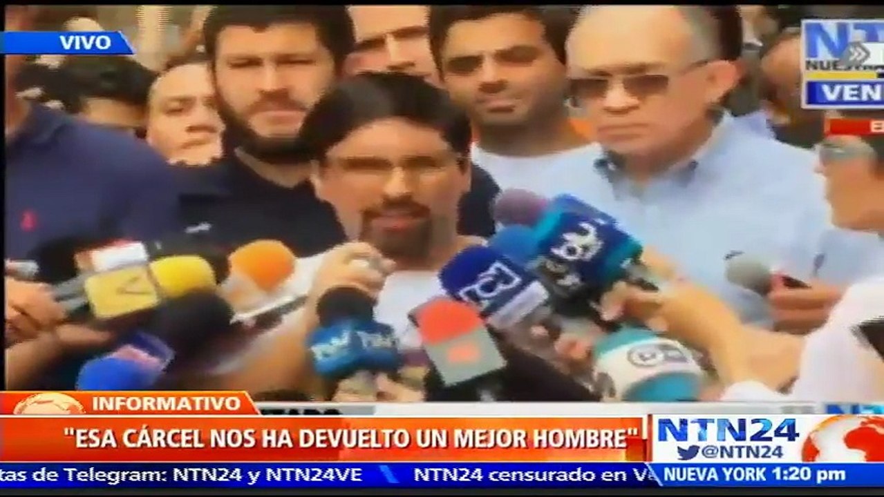 “Con esto está más cerca la libertad de Venezuela”: Freddy Guevara, primer vicepresidente de la Asamblea Nacional, sobre