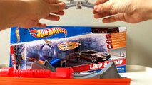 Unboxing Review Hot Wheels Launch Loop Score iPhone6 Slow Motion Video Baby Kids Toys Revi