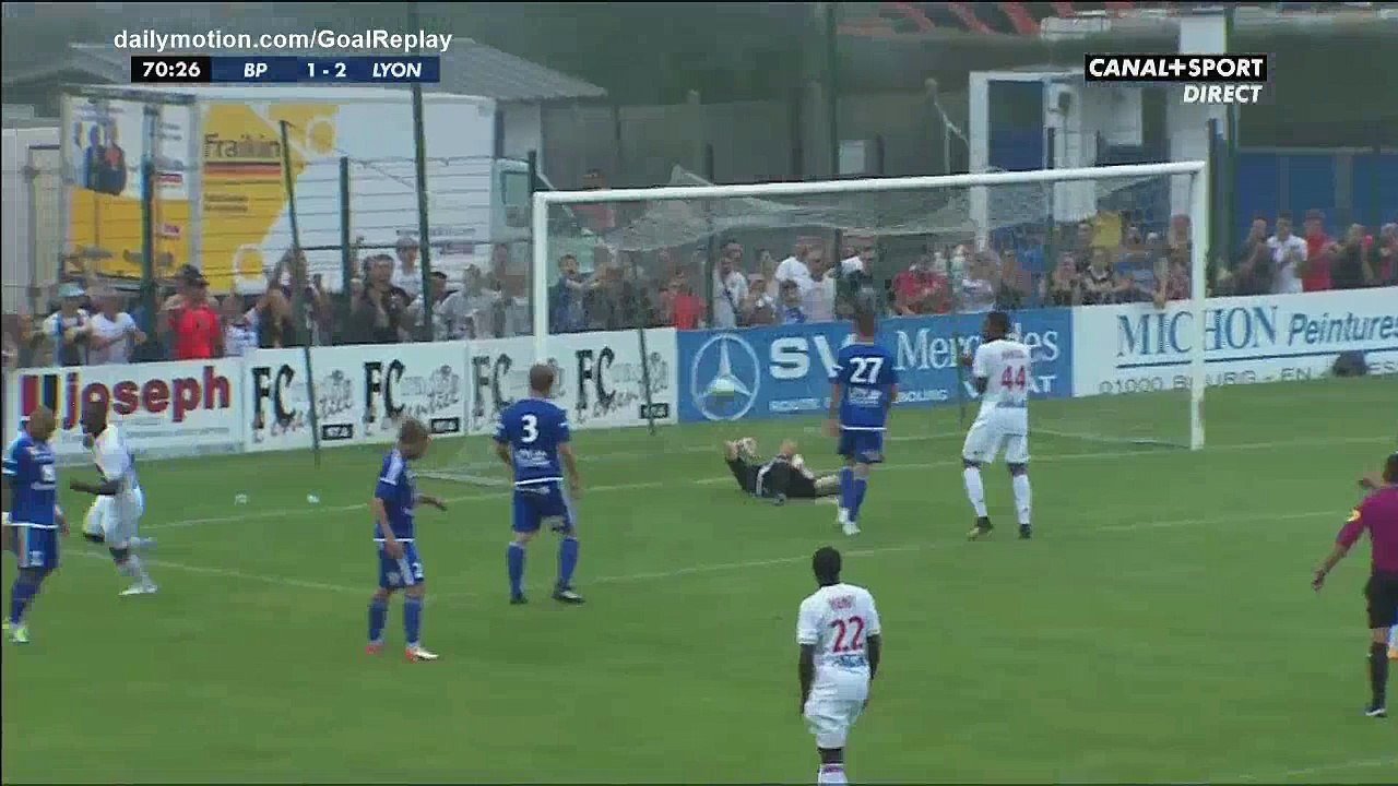 Alan Dzabana Goal HD - Bourg Peronnas 1 - 3 Lyon - 08.07.2017 (Full Replay)