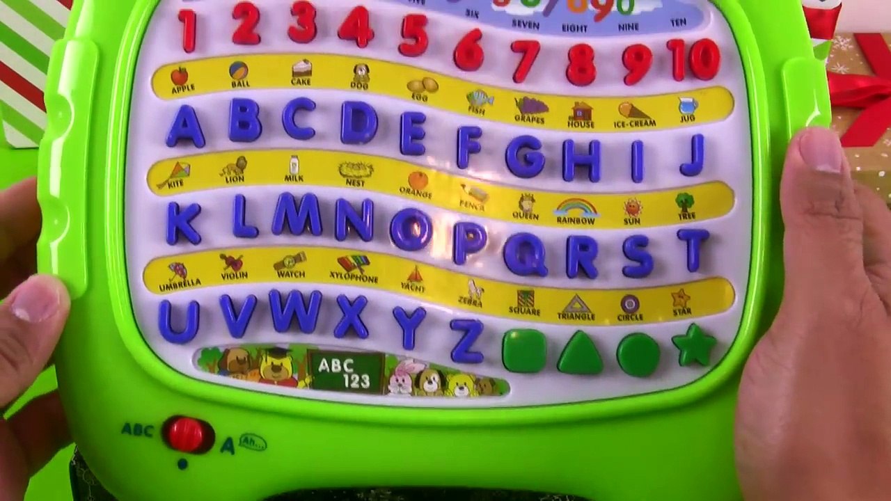 Et planche éducatif jouet Megcos abc 123 alphabet musical