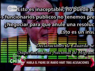 Nota - Habla el padre de Mario Hart tras acusaciones