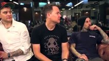 Blink 182 Awkwardly Talking About Tom DeLonge When Promoting California