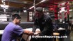 robert garcia boxing academy Jesus Cuellar working out - EsNews Boxing
