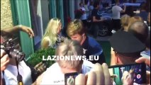 La Lazio arriva ad Auronzo