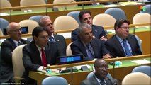 Israel : Prime Minister Benjamin Netanyahu addresses the U.N. General Assembly (Sept 22, 2
