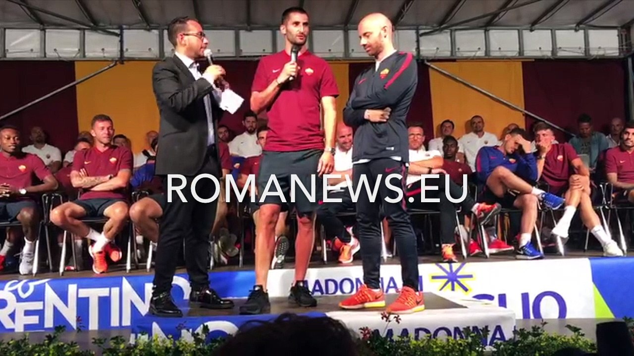 Presentazione squadra a Pinzolo: Gonalons