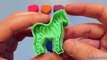 И животное цвета Творческий Творческий доч слон для весело Дети Дети ... Узнайте лев пресс-формы играть Радуга с