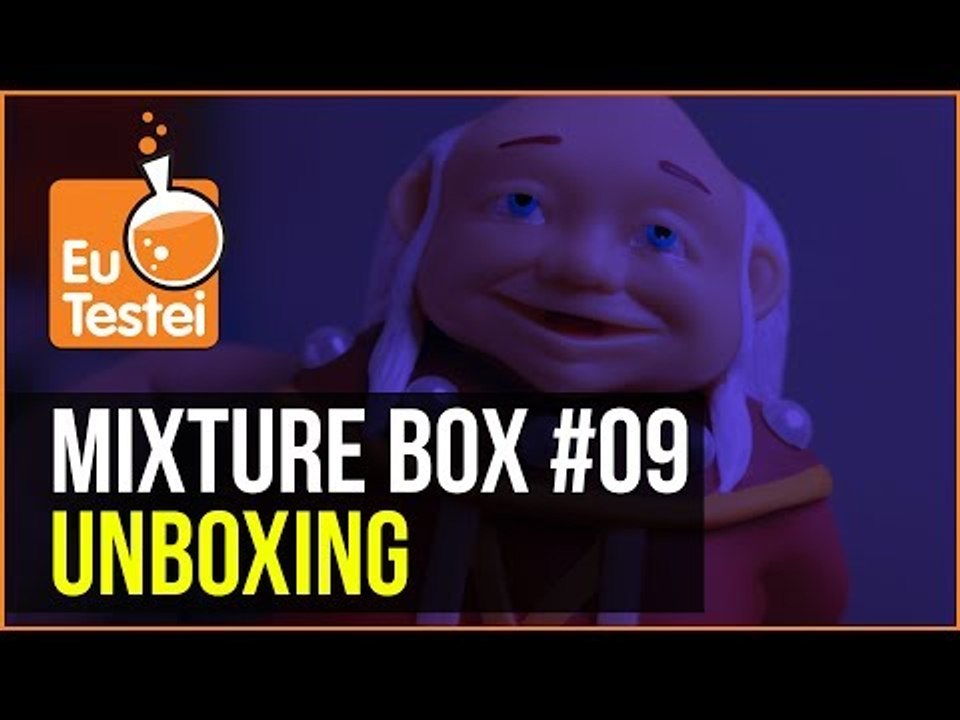 Só os mestres aparecem na Mixture Box #09 - Unboxing EuTestei