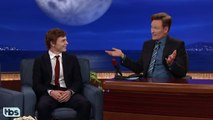 Evan Peters Accidentally Showed Jessica Lange His Junk CONAN on TBS