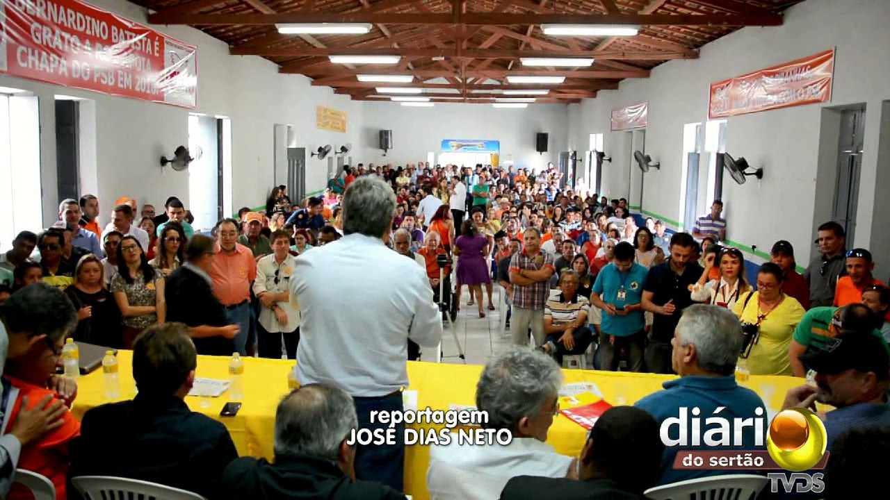 Com a presença de Ricardo Coutinho, PSB realiza Encontro Regional em Cajazeiras