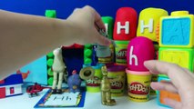Learn The Letter H with ABC Surprise Eggs - Word and Name Starting with H: Hulk Han Solo L