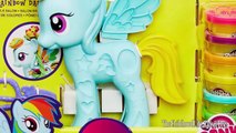 Tablero poco mi Nuevo jugar plastilina poni arco iris Salón estilo juguetes doh plastilina salón dctc