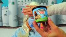 Baby Alive Elsa Ice Cream Challenge , animated cartoons  2017 & 2018