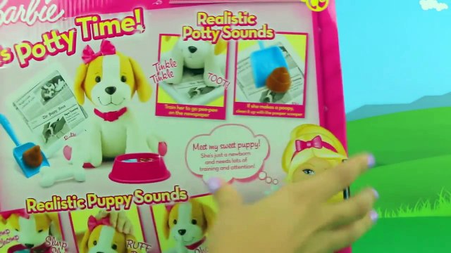 Barbie Potty Time Training Pup Pooping Play Set. DisneyToysFan. , Animated Movies cartoons 2017 & 2018 , animated cartoons 2017 & 2018