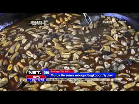 Peringatan Tsunami Aceh, Warga Aceh Pasang Bendera Setengah Tiang - NET16