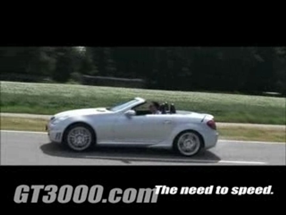 SLK 55 AMG drift