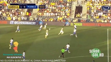 Silvio Romero Goal HD - America 2-0  Puebla - Amistoso 2017