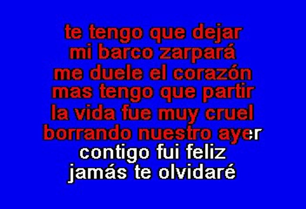 Los Terricolas - Deja de Llorar Chiquilla (Karaoke)