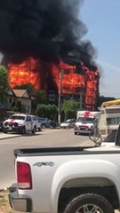 Six-Story Condo Burns in Kelowna, No Injuries Reported