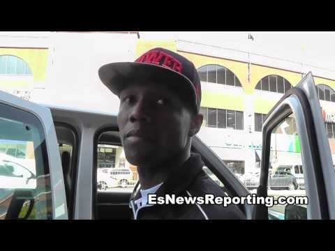 danny garcia vs zab judah zab talks to seckbach about weigh in with no faceoff EsNews Boxing