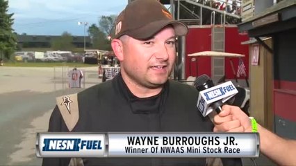 Wayne Burroughs Jr. Wins NWAAS Mini Stock In Thompson Speedway