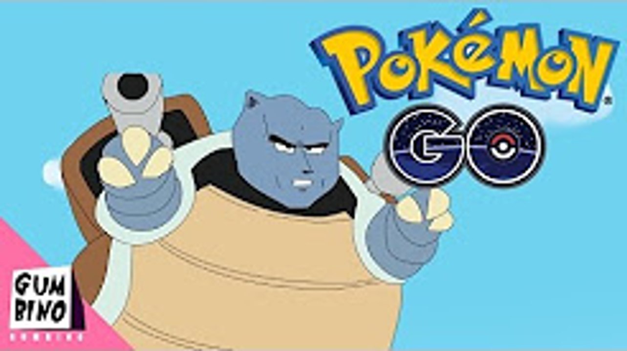 Ash plays Pokemon Go - Pokémon Parody animation