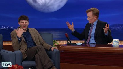 Ashton Kutcher Wanted To Name His New Baby Hawkeye CONAN on TBS