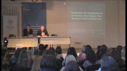 CICR imparte en Río curso a maestros para saber cómo actuar durante tiroteos