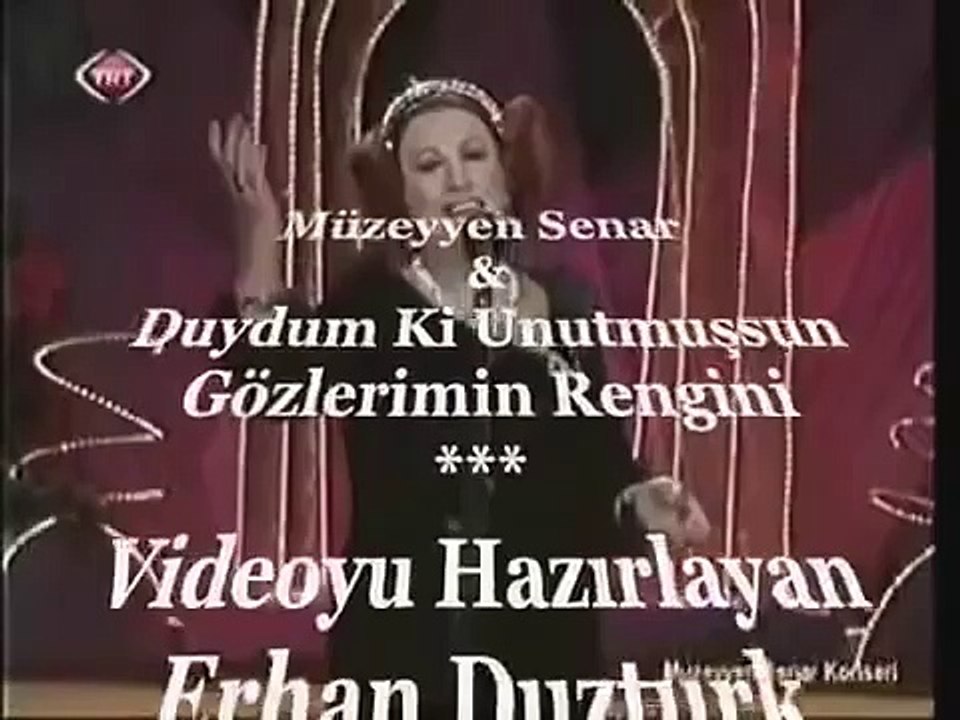 Müzeyyen Senar & Duydumki Unutmuşsun Gözlerimin Rengini (MUHÂYYER KÜRDÎ)