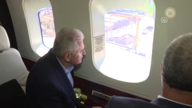 Başbakan Yıldırım, 3. Havalimanı Inşaatını Inceledi (1)