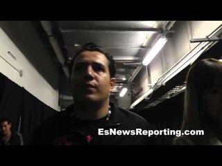 eddie reynoso talks canelo vs mayweather - EsNews Boxing