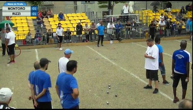 2ème Supranational à pétanque de Valréas - Huitième MONTORO vs RIZZI et Quart MARTINEZ vs ANDRIANANGALY